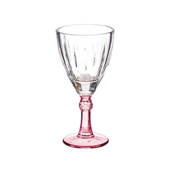 Wijnglas Kristal Roze 6 Stuks (275 ml)