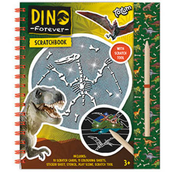 Dino scratch boek 075016