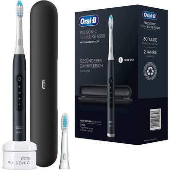 Oral-B Pulsonic Slim Luxe 4500 Black - Elektrische Tandenborstel