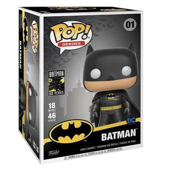 Pop Heroes: DC Jumbo Batman Funko Pop #01