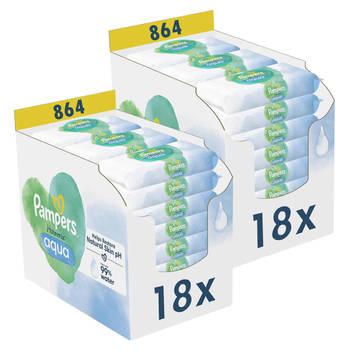 Pampers - Harmonie Aqua - Billendoekjes - 1728 doekjes - 36 x 48