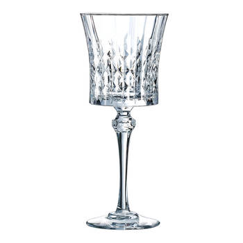 Wijnglas Cristal d’Arques Paris Lady Diamond Transparant Glas 190 ml (6 Stuks) (Pack 6x)