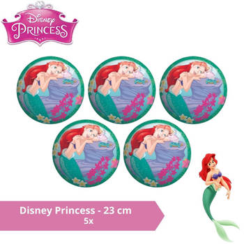 Bal - Voordeelverpakking - Disney Princess - 23 cm - 5 stuks