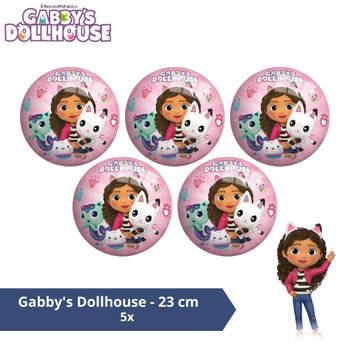 Bal - Voordeelverpakking - Gabby's Dollhouse - 23 cm - 5 stuks