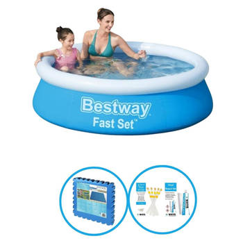 Bestway Zwembad Fast Set 183x51 cm - Inclusief accessoires