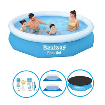 Bestway Zwembad Fast Set 305x66 cm - Inclusief accessoires