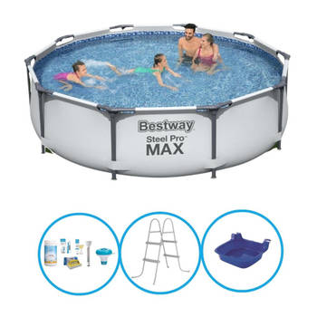 Bestway Zwembad Steel Pro MAX 305x76 cm - Met accessoires