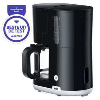 Braun filterkoffiezetapparaat Breakfast1 KF1100BK zwart