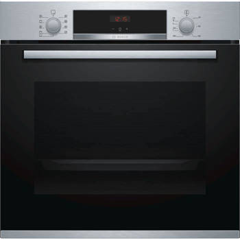 BOSCH - HBA534BR0 - EcoClean-oven - 3D geforceerde lucht - 71L - A - Roestvrij staal