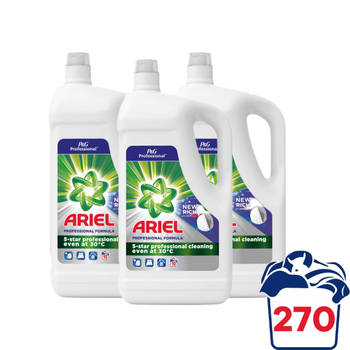 Ariel - Proffesional - Vloeibaar Wasmiddel - Regular - 270 wasbeurten - 12,15L