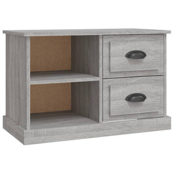 vidaXL Tv-meubel 73x35,5x47,5 cm bewerkt hout grijs sonoma eikenkleur