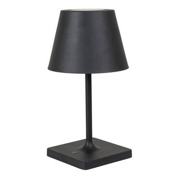 Dean lamp tafellamp LED oplaadbaar zwart.