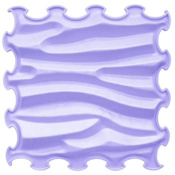 Ortoto Sensory Massage Puzzle Mat Sandy Waves Lavendel
