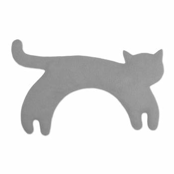 Leschi Warming pillow Minina cat L - grey