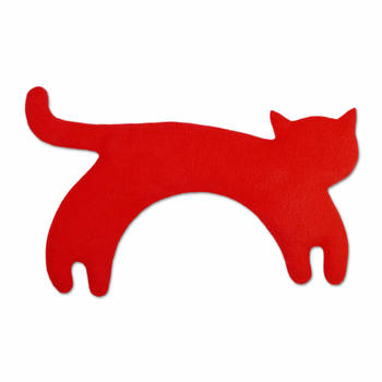 Leschi Warming pillow Minina cat L - red