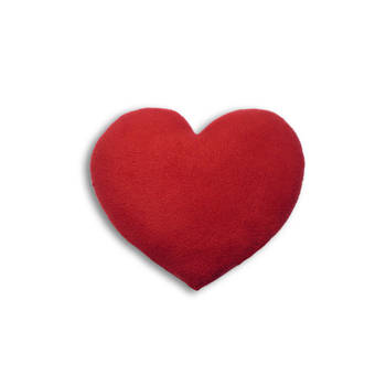 Leschi Warming pillow Heart Large - red