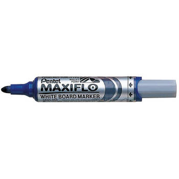 Pentel whiteboardmarker Maxiflo blauw 12 stuks