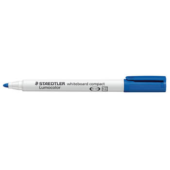 Staedtler whiteboardmarker Lumocolor Compact blauw 10 stuks