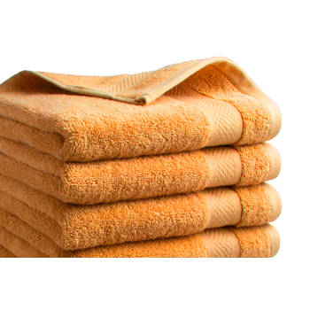 Handdoek Hotel Collectie - 6 stuks - 50x100 - oker geel