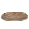 Clayre & Eef Decoratie schaal 40x18x4 cm Bruin Hout Rechthoek Fruitschaal Bruin Fruitschaal