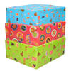 Setje van 6x rollen Sinterklaas inpakpapier/cadeaupapier 2,5 x 0,7 meter 3 soorten prints - Cadeaupapier