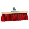Betra bezemkop - buitenbezem - rood - FSC hout/kunstvezel - 40 cm - Bezem