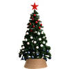Kunst kerstboom groen 150 cm incl. 111x st kerstballen Holland/Nederland - Kunstkerstboom