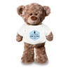 Jullie worden opa en oma aankondiging jongen pluche teddybeer knuffel 24 cm - Knuffelberen