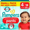 Pampers - Premium Protection Pants - Maat 4 - Small Pack - 18 stuks - 9/15 KG