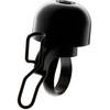 Widek 005025 paperclip mini fietsbel all-black op kaart