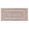 Beliani BAGLAR - Laagpolig-Beige-Jute