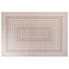 Beliani BAGLAR - Laagpolig-Beige-Jute