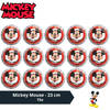 Bal - Voordeelverpakking - Mickey Mouse - 23 cm - 15 stuks