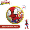 Bal - Voordeelverpakking - Spiderman en Friends - 23 cm - 50 stuks
