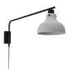 EGLO Matlock Wandlamp - E27 - 25 cm - Grijs/Zwart - Staal