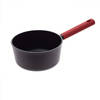 Steelpan/sauspan - Alle kookplaten geschikt - zwart - dia 21 cm - Steelpannen