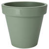 Pro Garden Plantenpot/bloempot - Tuin buiten - kunststof - groen - D30 cm - Plantenpotten