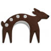 Leschi Warming pillow Flora the fawn - chocolate