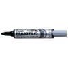 Pentel whiteboardmarker Maxiflo zwart 12 stuks