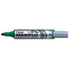 Pentel whiteboardmarker Maxiflo groen 12 stuks
