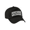Awesome mechanic pet / cap zwart voor volwassenen - Geweldige monteur cadeau - Verkleedhoofddeksels