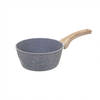 Steelpan/sauspan - Alle kookplaten geschikt - grijs - dia 19 cm - Steelpannen