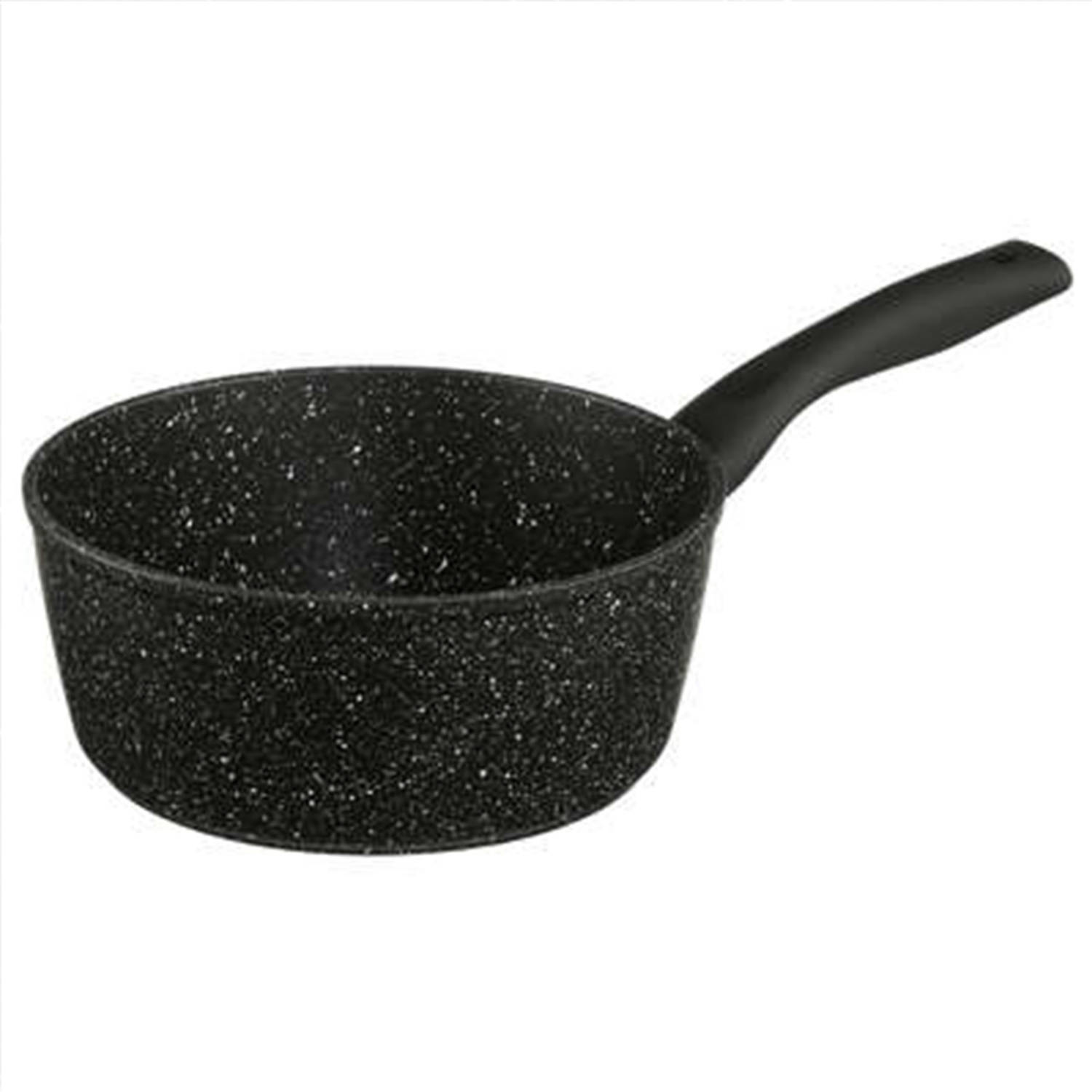 Steelpan-sauspan Alle kookplaten geschikt zwart dia 20 cm Steelpannen