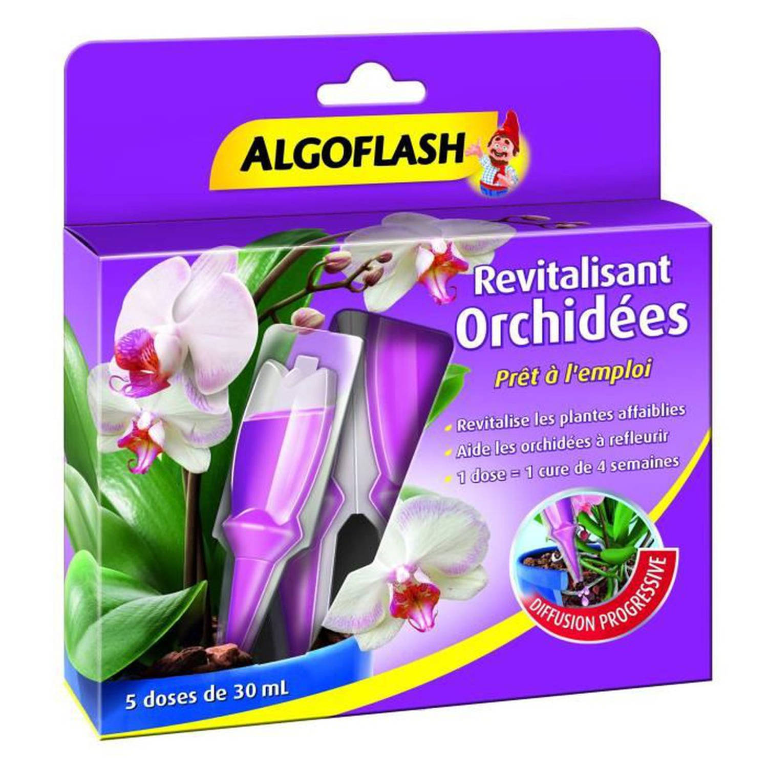 ALGOFLASH Orchideeën revitaliserende monodosis - 30 ml