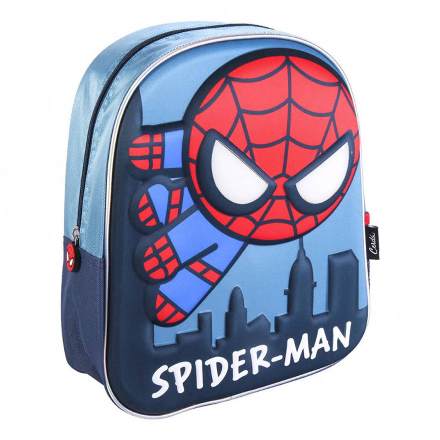 Schoolrugzak Spiderman Blauw (25 x 31 x 10 cm)