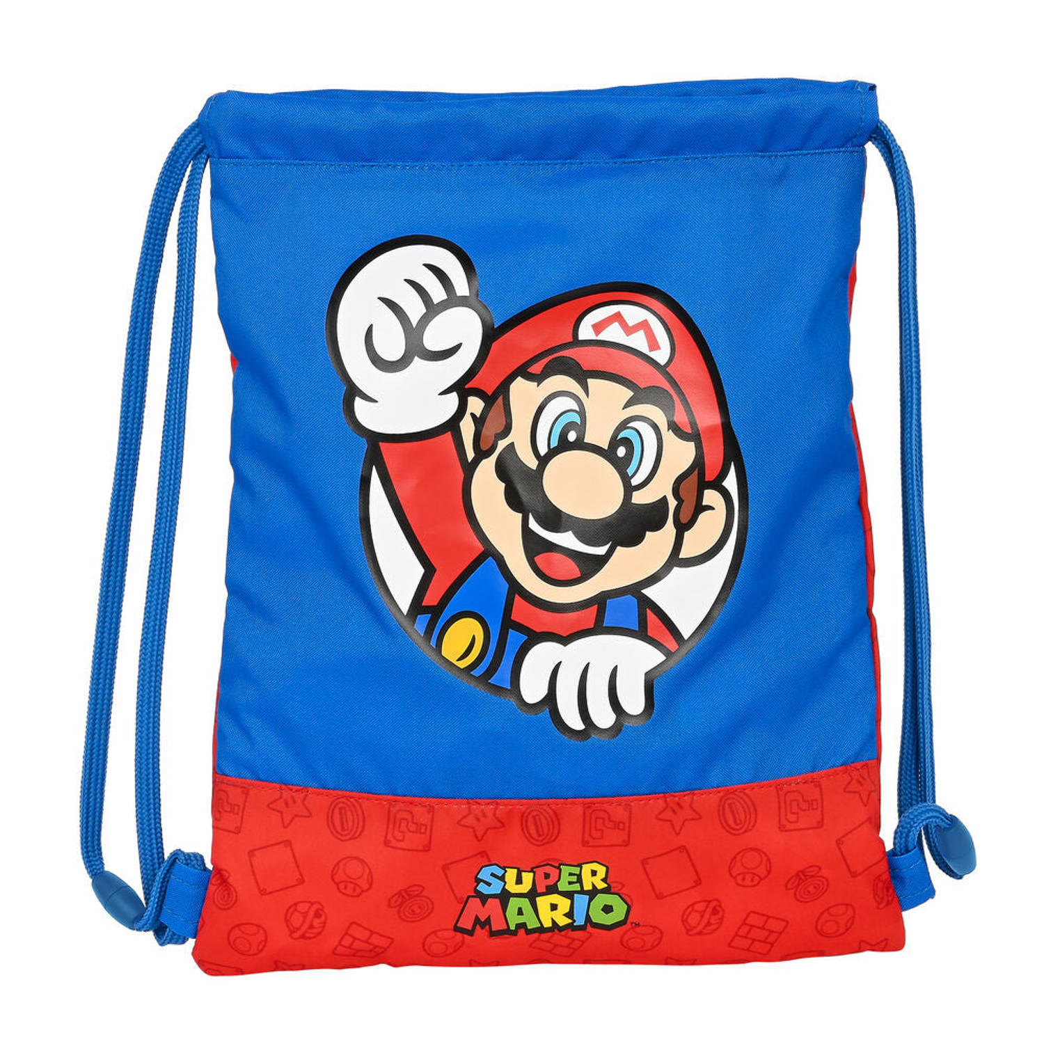 Super Mario Gymbag Here We Go! - 40 x 35 cm - Polyester