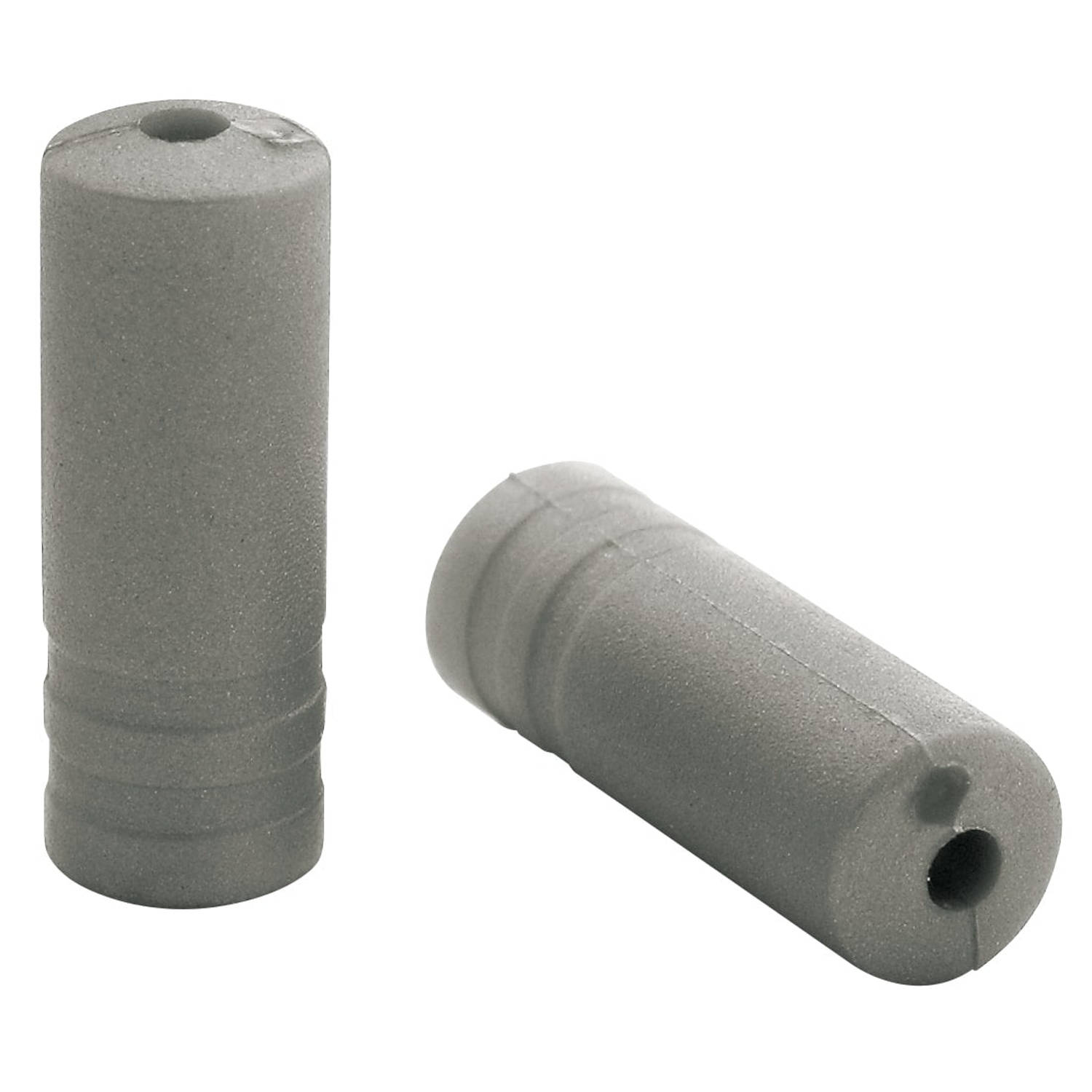 Kabelhoedje Ø4,3mm PVC zilver (150 stuks)