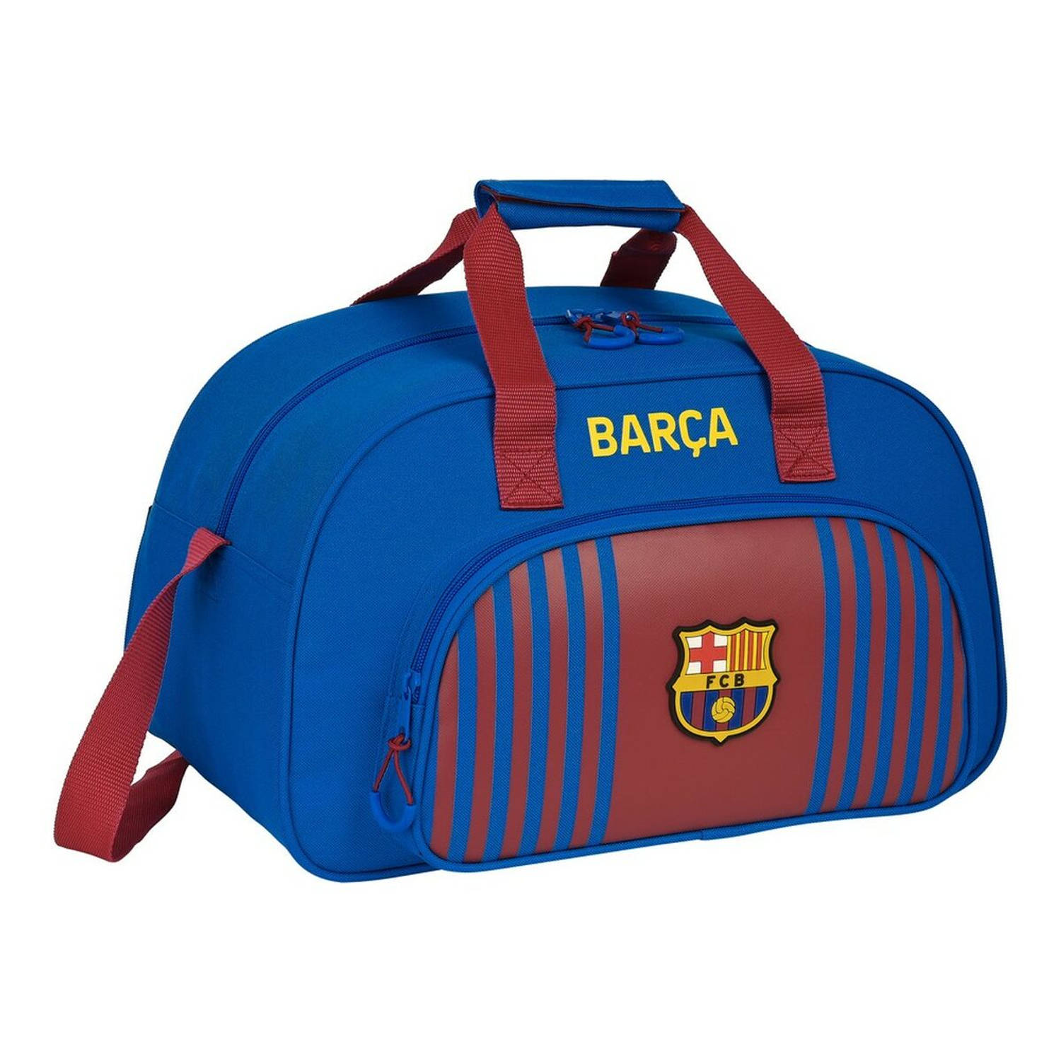 Sporttas F.C. Barcelona Kastanjebruin Marineblauw (40 x 24 x 23 cm)