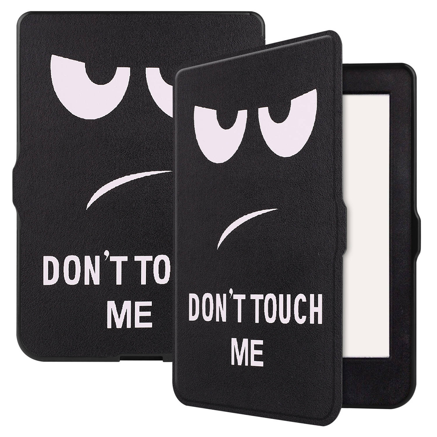 Basey Kobo Nia Hoesje Bookcase Cover Hoes - Kobo Nia Case Cover Hoes - Don&apos;t Touch Me