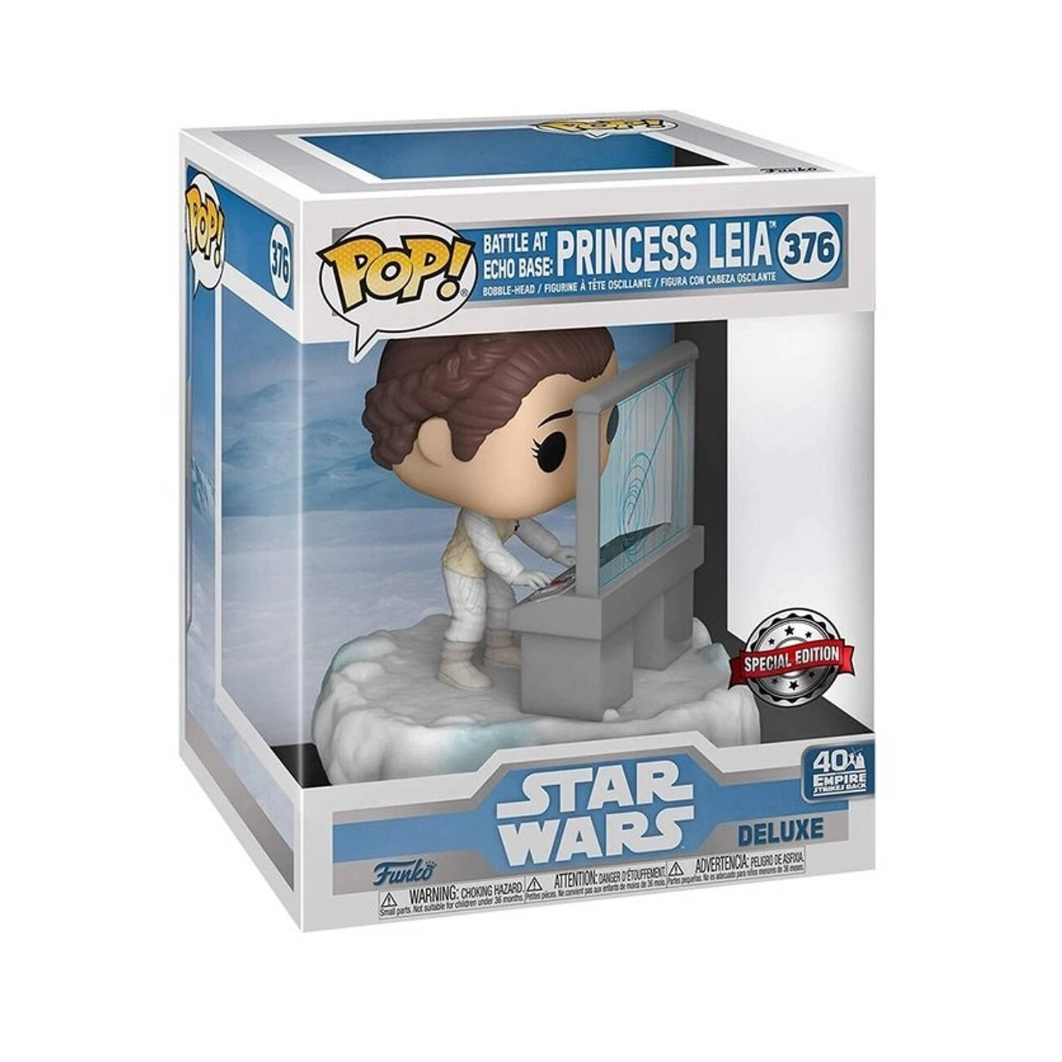 Star Wars - POP Deluxe N° 376 - Princess Leia (Battle at the Echo Base) SE